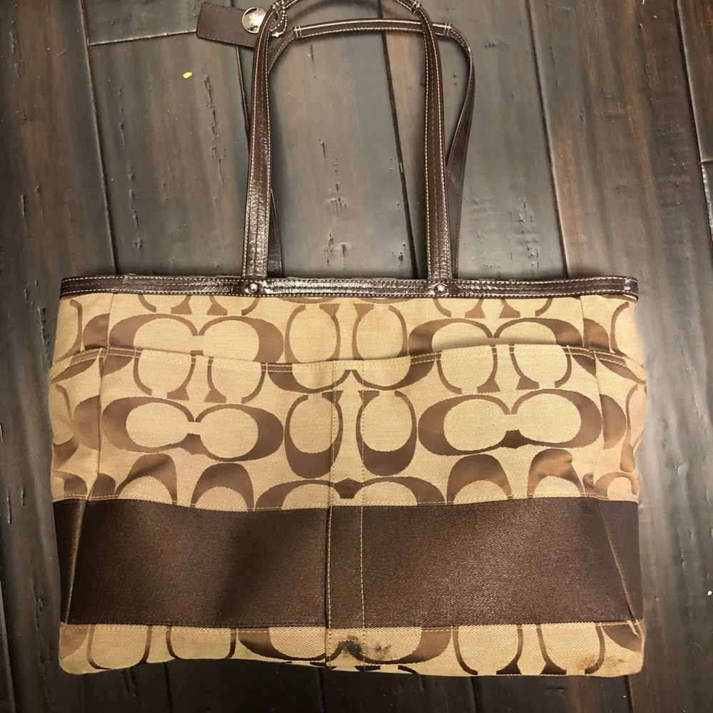 Coach diaper bag